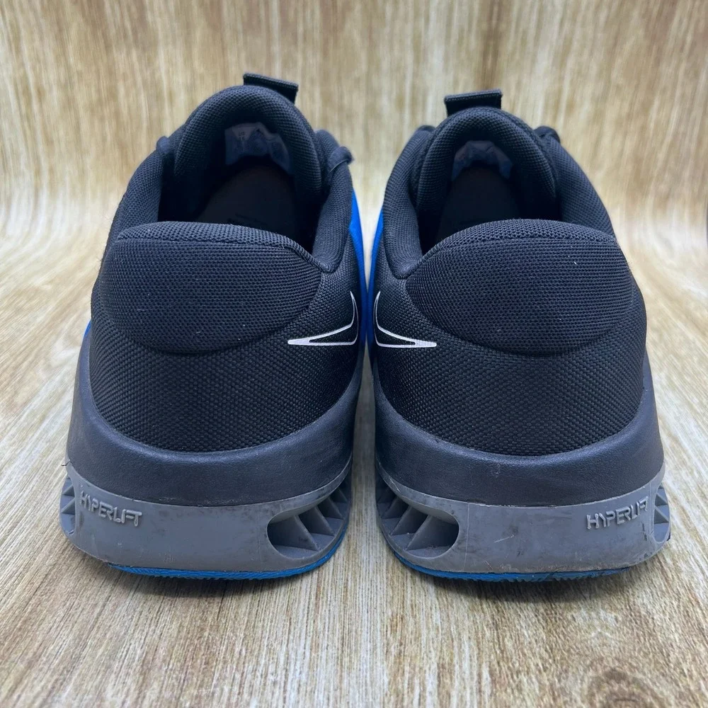 Nike Metcon 9 Training Shoes Men's Size 16 Black Blue Hyperlift FD5431-007